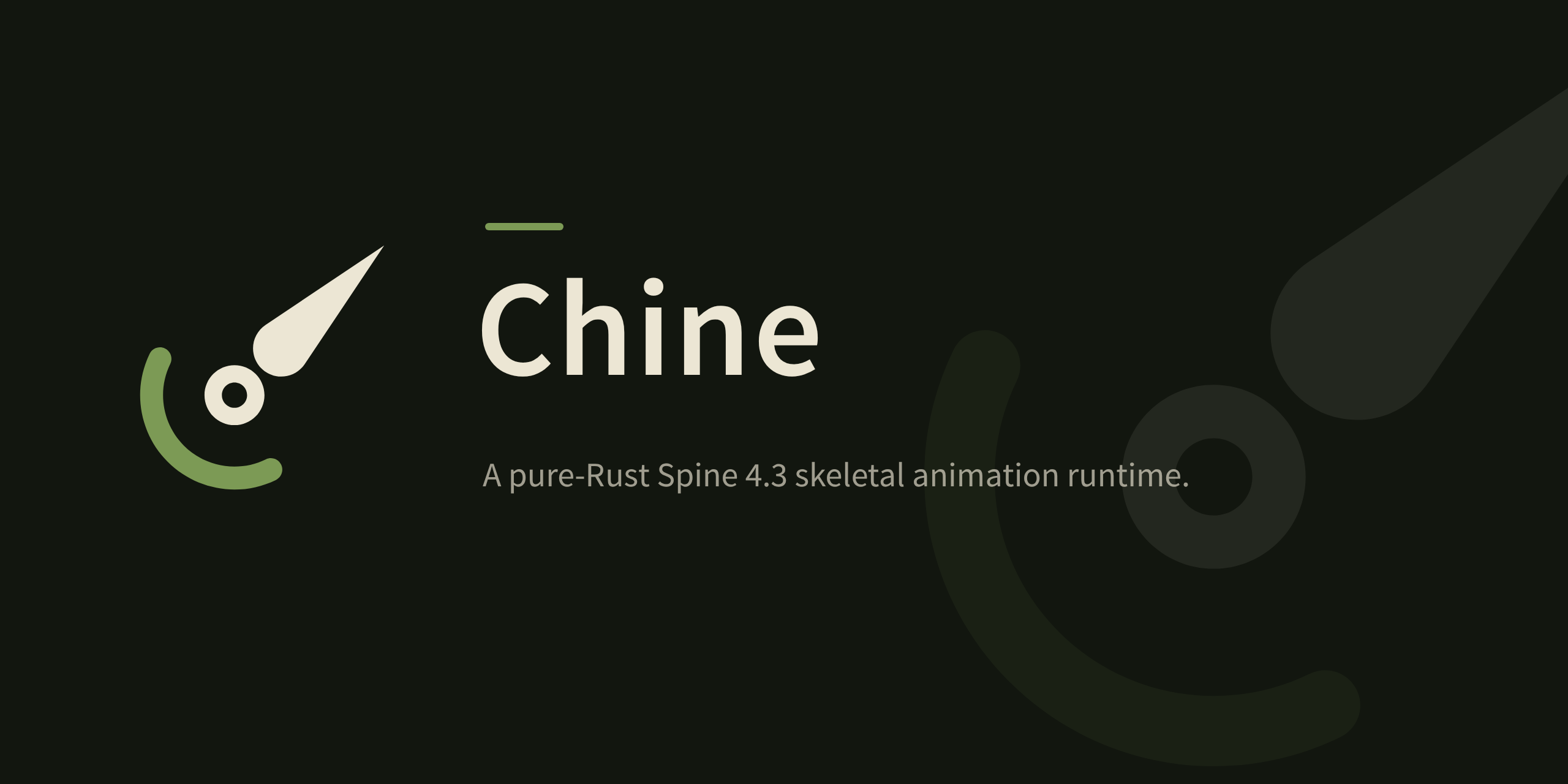 Chine, a pure-Rust Spine 4.3 skeletal animation runtime